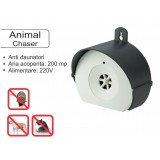 Aparat cu ultrasunete pentru protejarea gradinilor si teraselor impotriva animalelor Animal Chaser